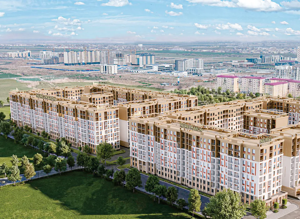 ЖК Nurli Makon в Нурафшане - Простор